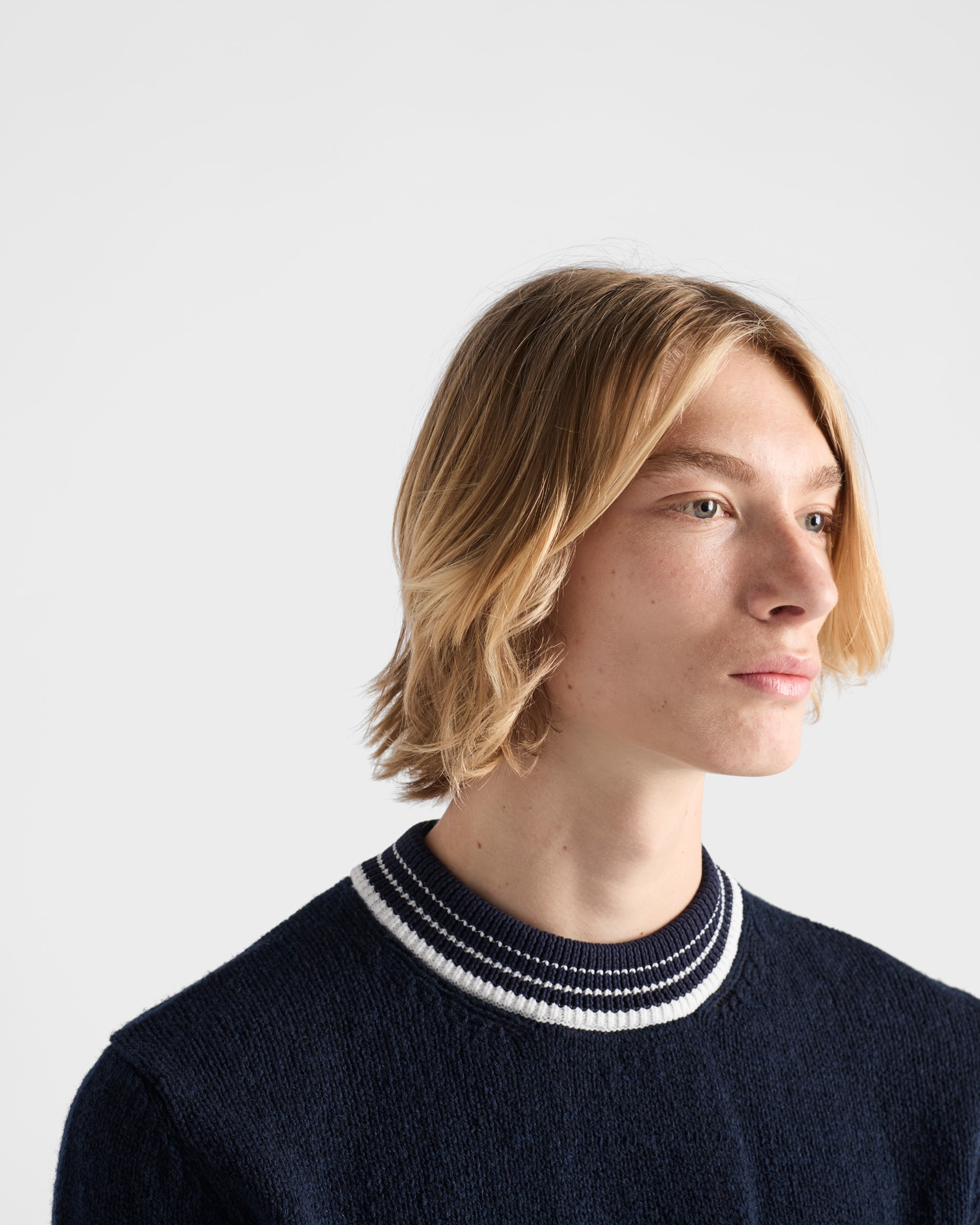 Shetland wool crew-neck sweater - 4