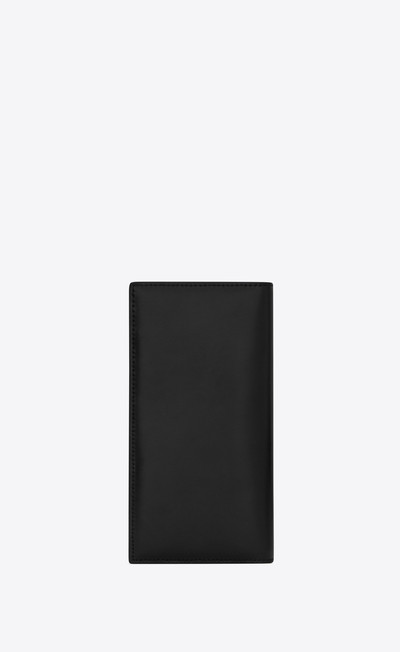 SAINT LAURENT tiny monogram continental wallet in matte leather outlook