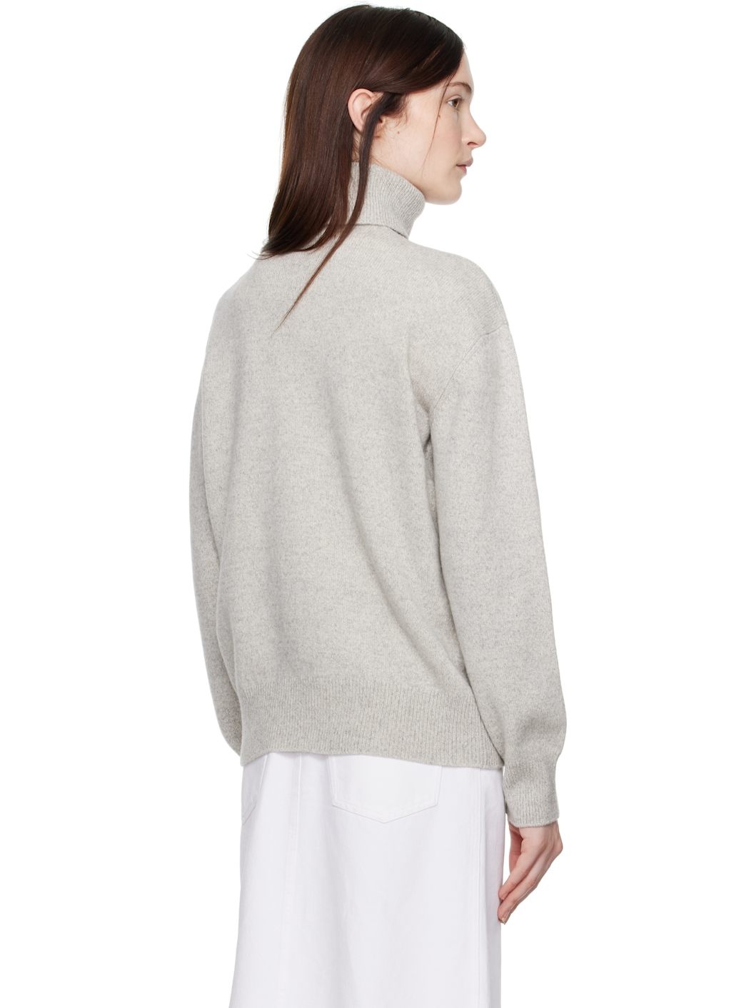 Gray Alma Turtleneck - 3
