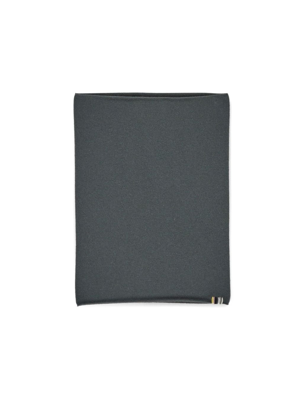 striped-detail cashmere belt - 2