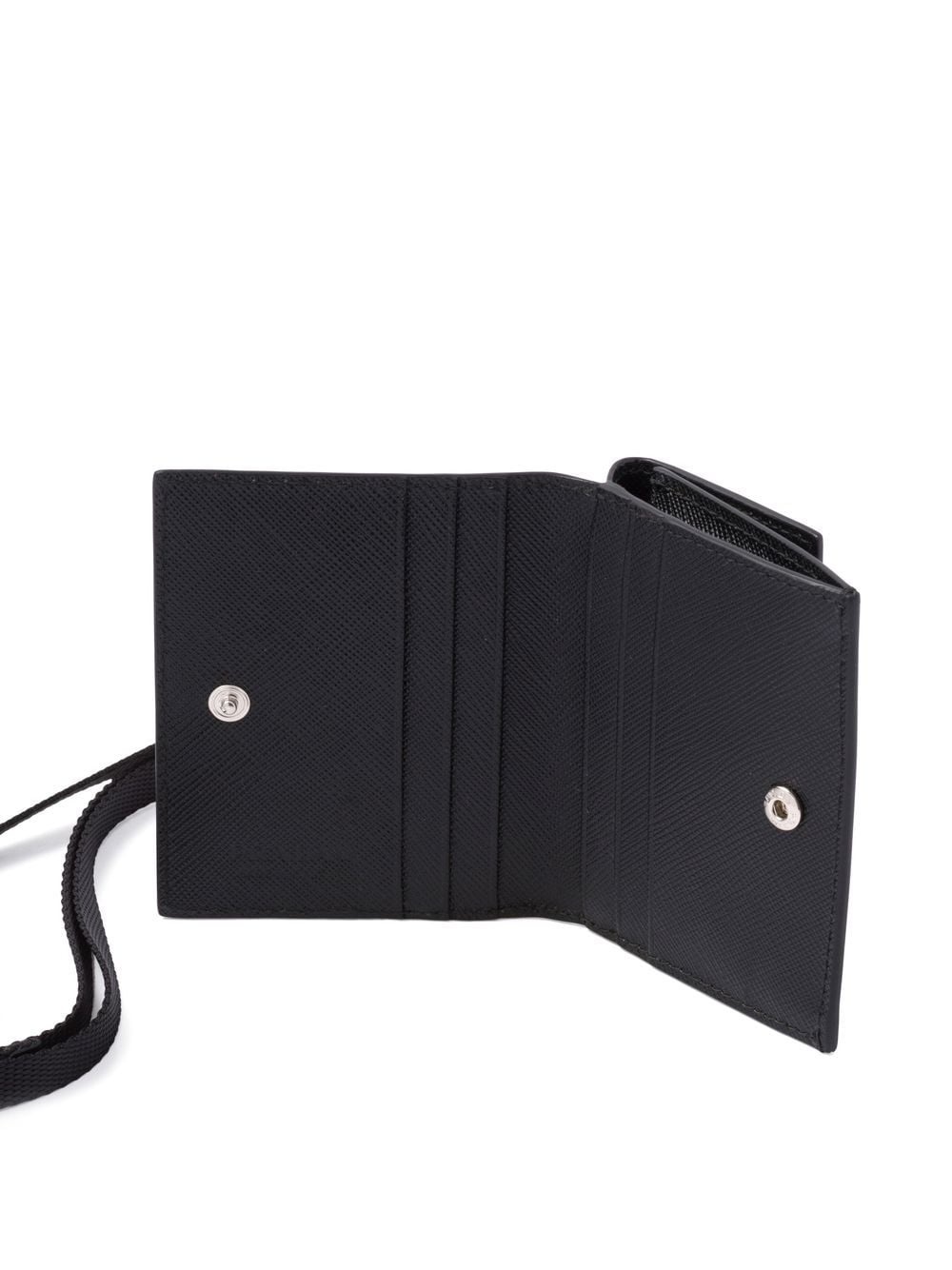 saffiano leather cardholder - 4