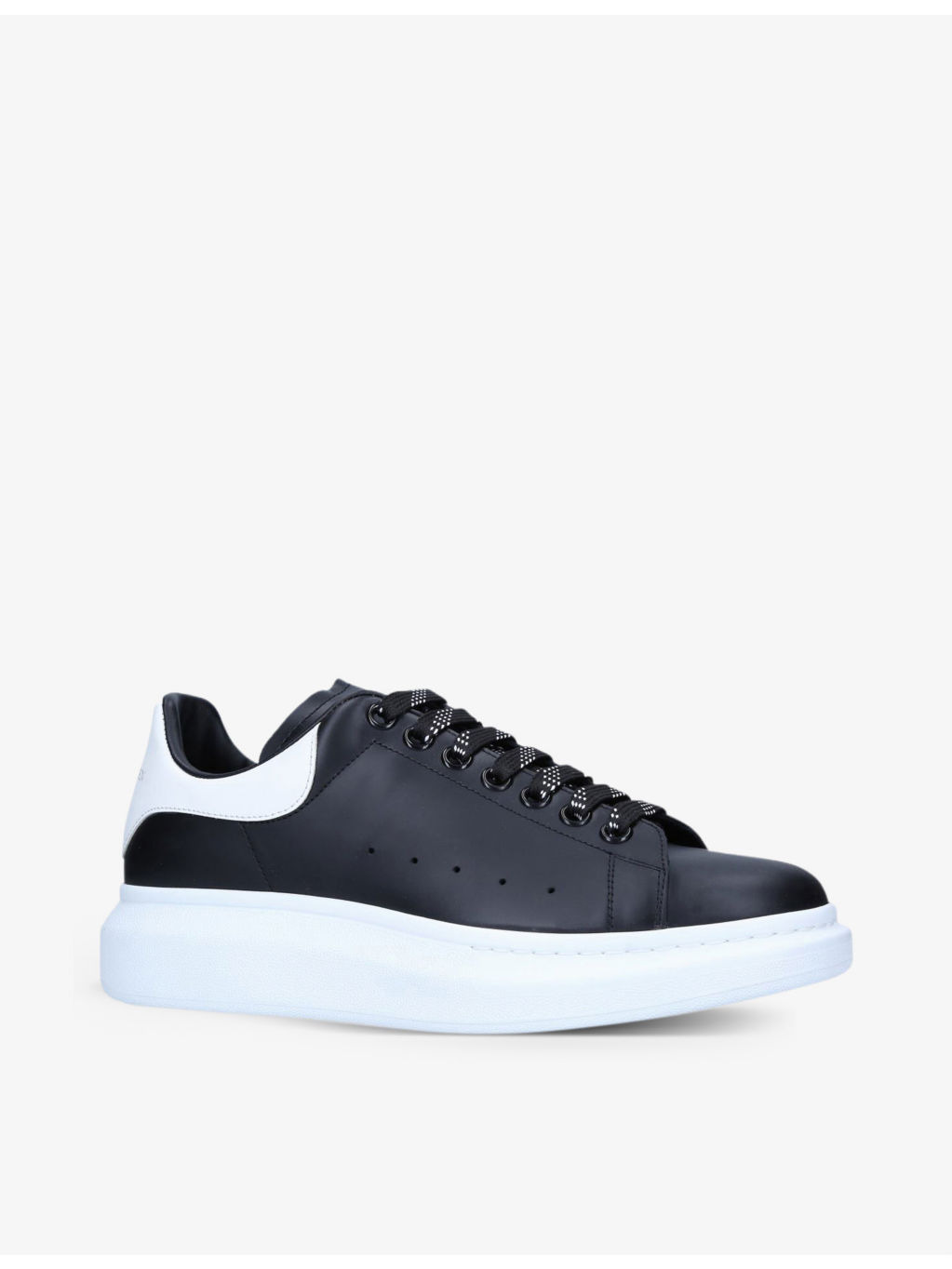 Show leather mid-top trainers - 3