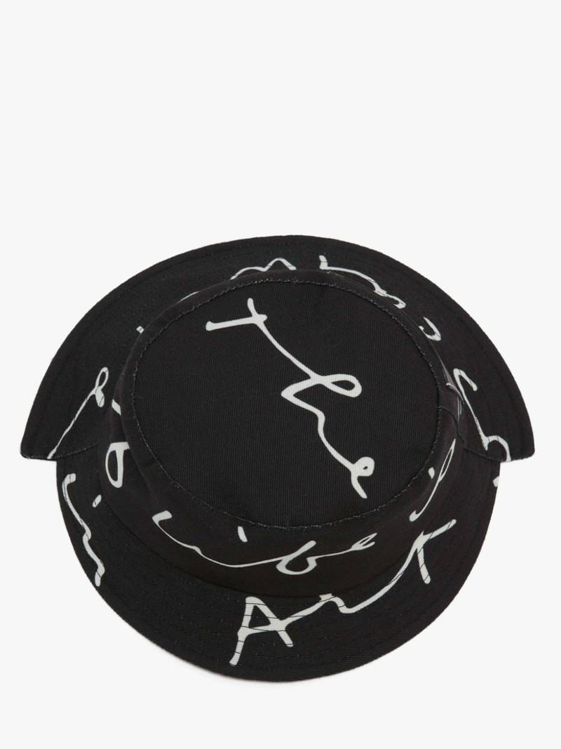 OSCAR WILDE CAPSULE: ASYMMETRIC BUCKET HAT 5