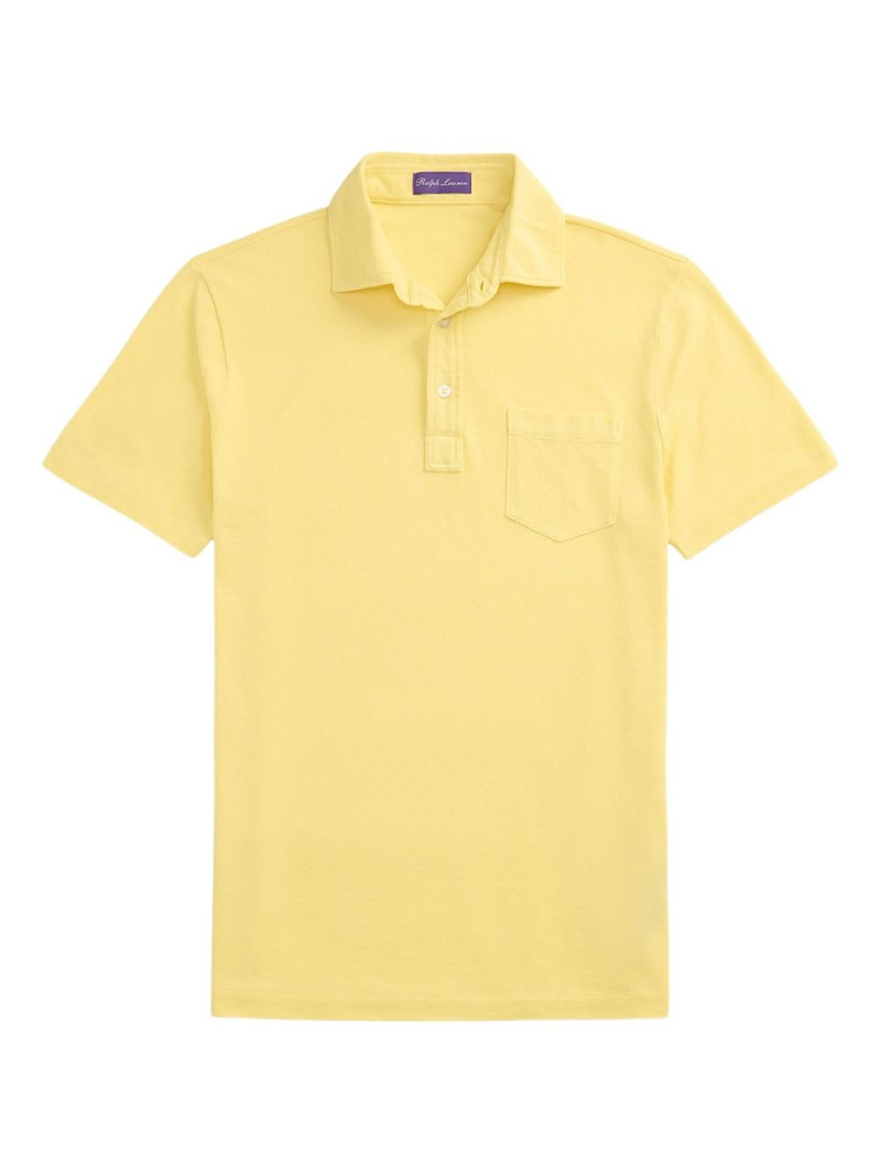 pocket-detail polo shirt 1