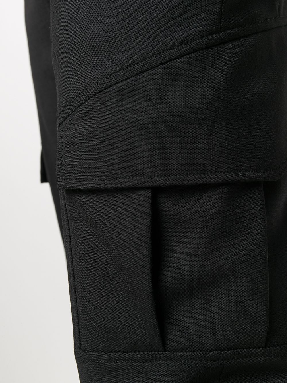 gathered-ankle tailored trousers - 5