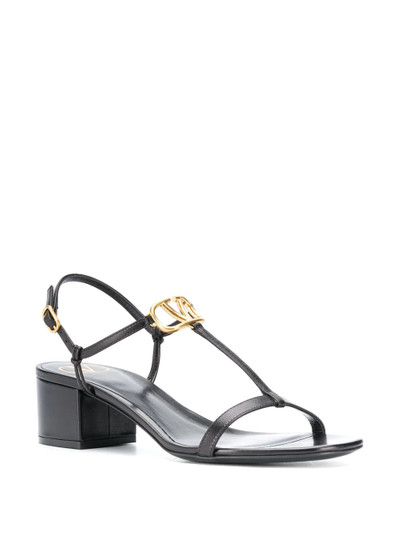 Valentino VLOGO leather sandals outlook