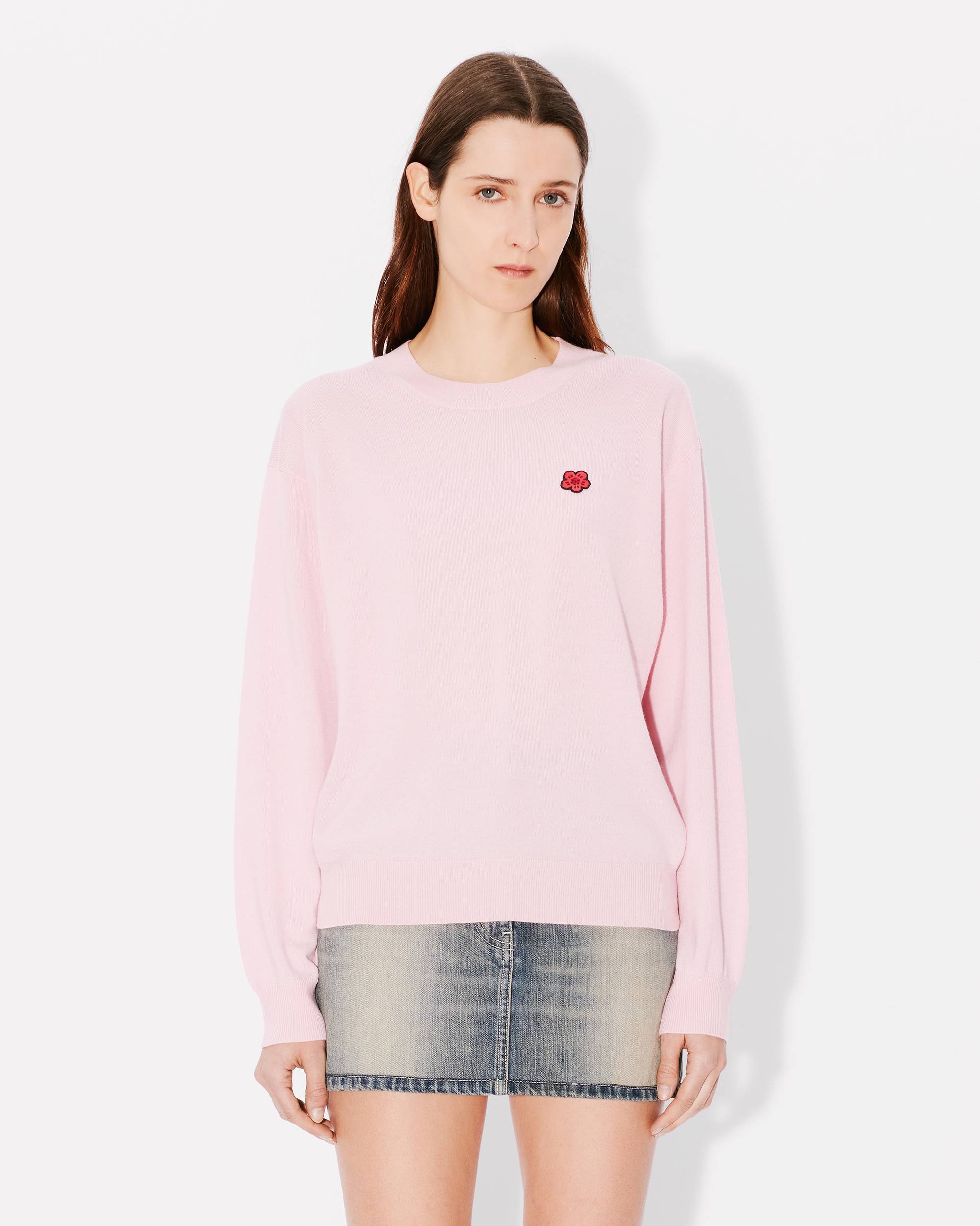 'Boke Flower' embroidered jumper - 3