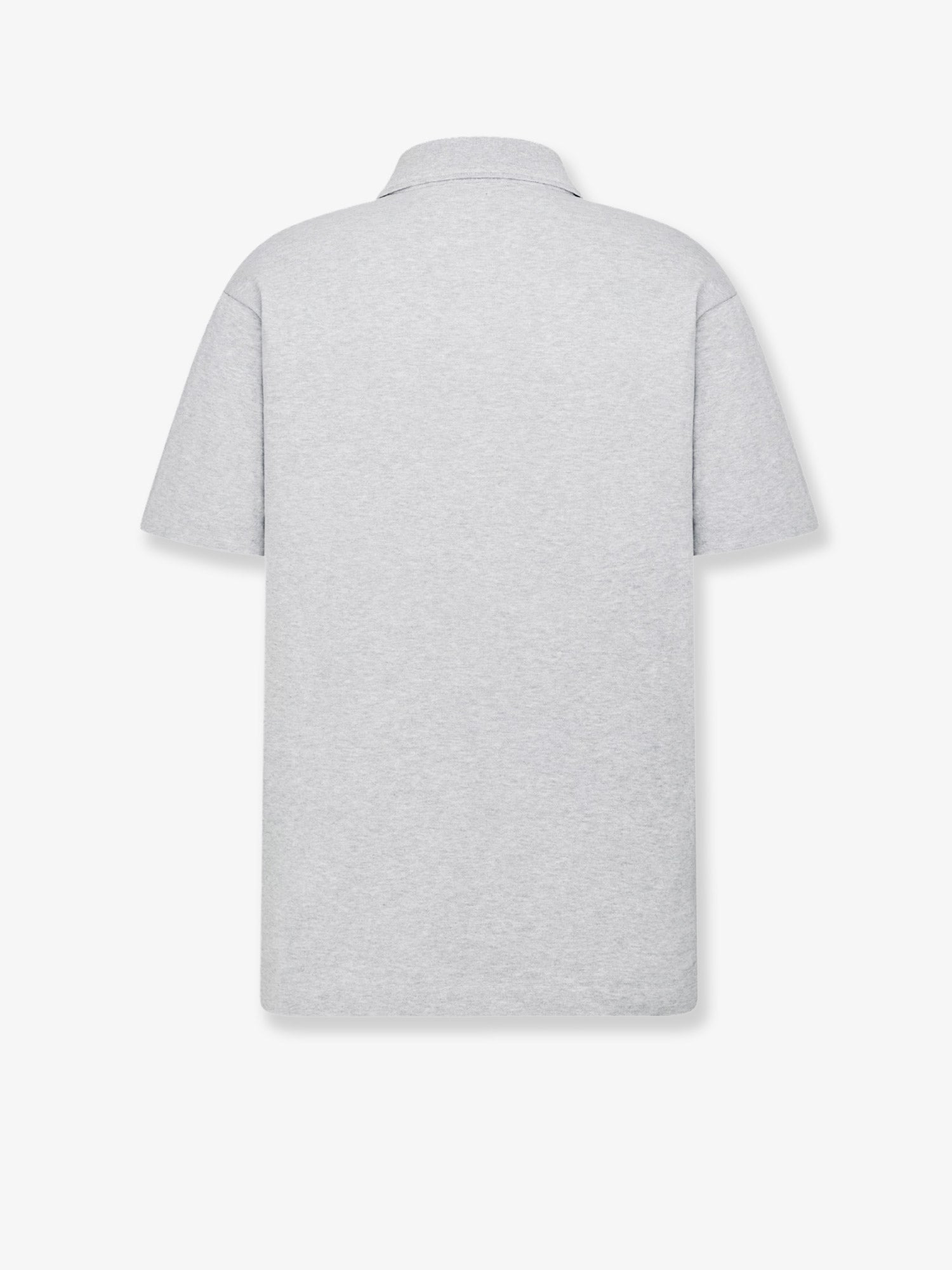 Dior Men Melnge Cotton And Silk Polo Shirt - 2