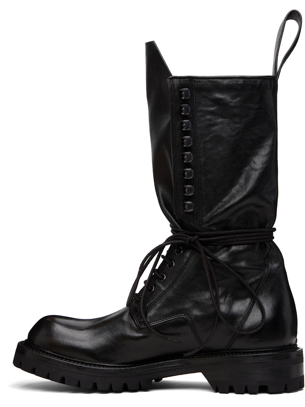Black Concordians Army Boots - 3