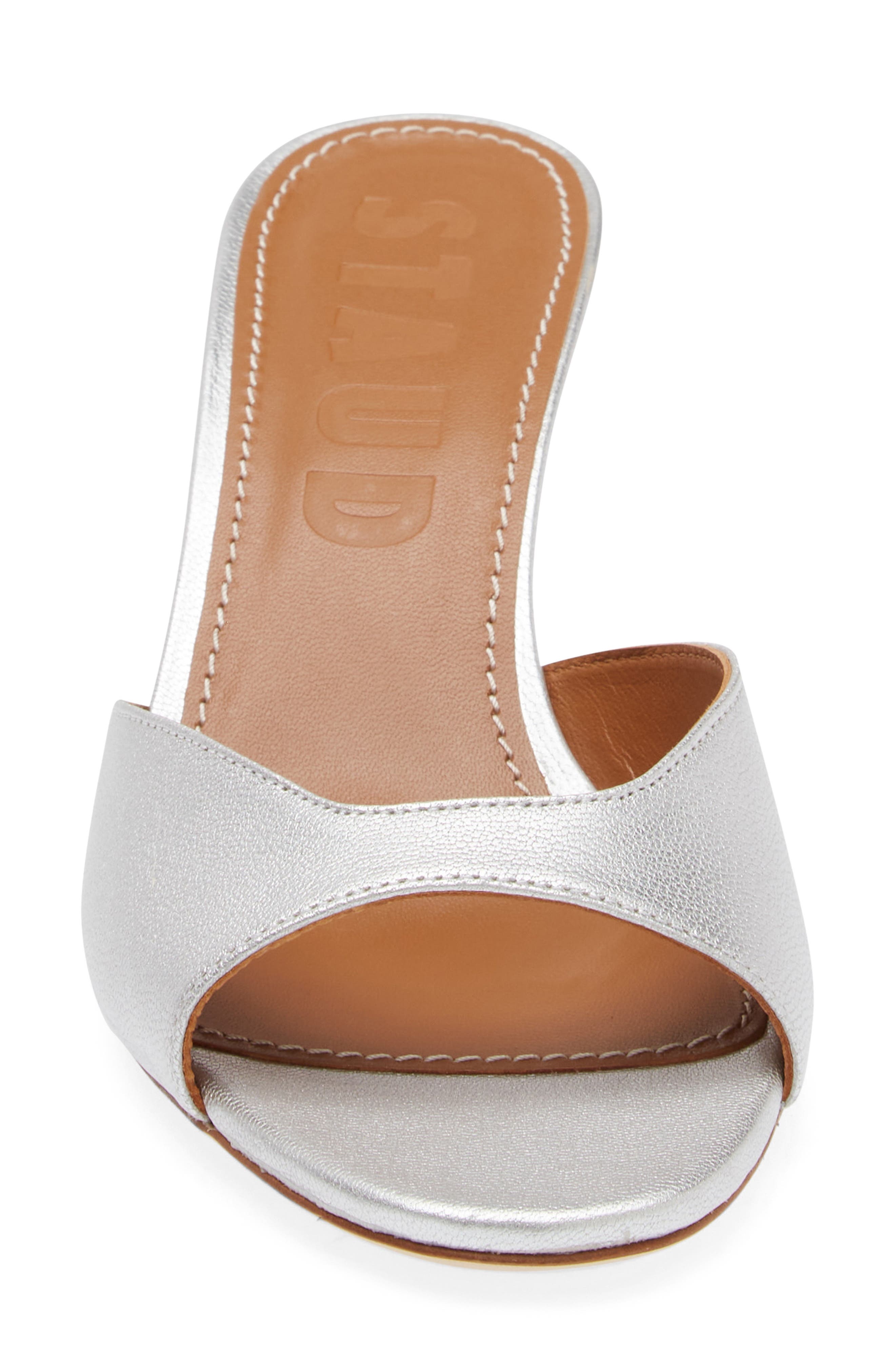 Brigitte Kitten Heel Slide Sandal - 4