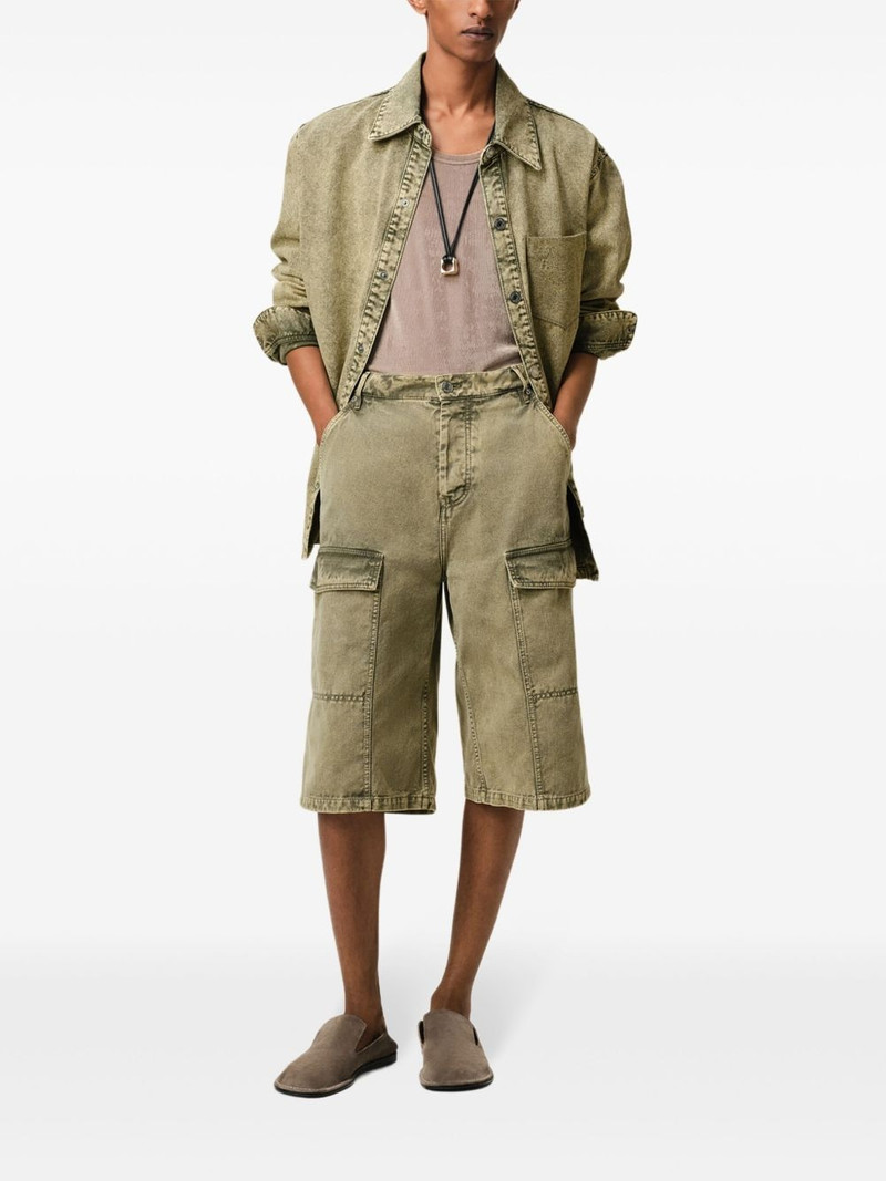 AMI Paris wide-leg Bermuda shorts outlook