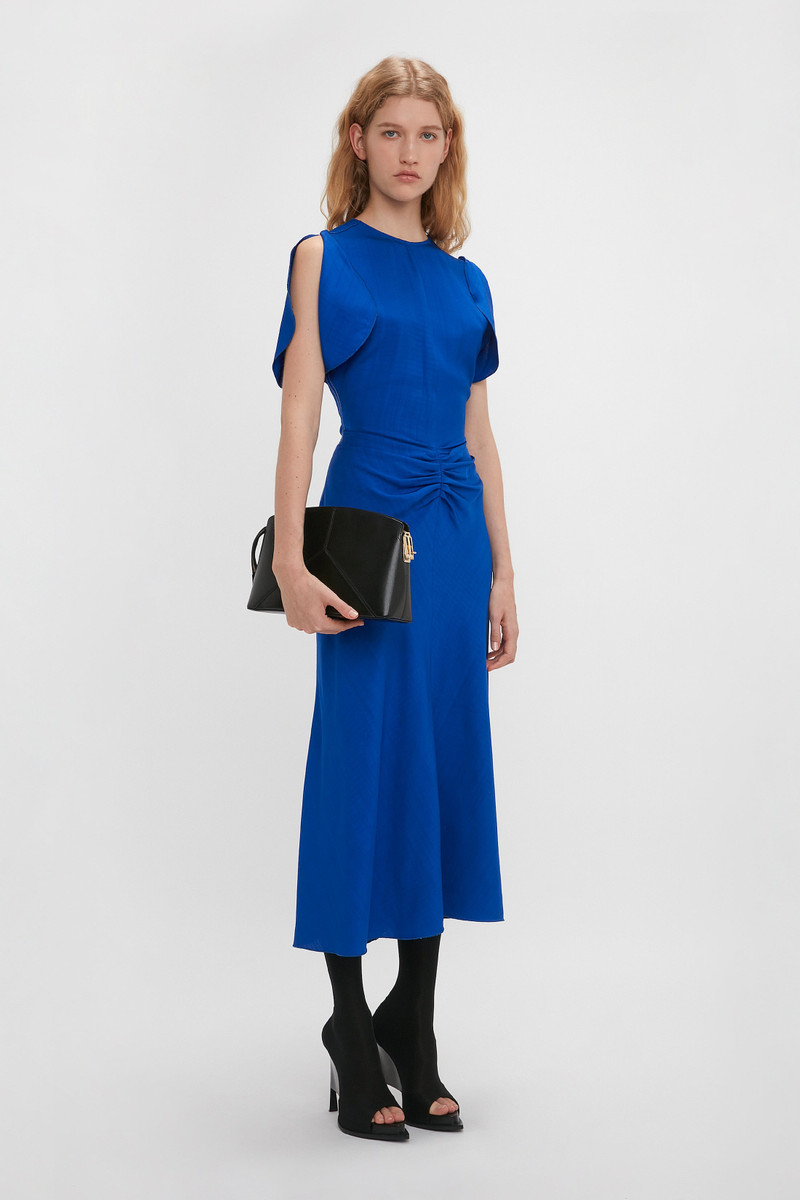 Victoria Clutch Bag In Black Leather 2