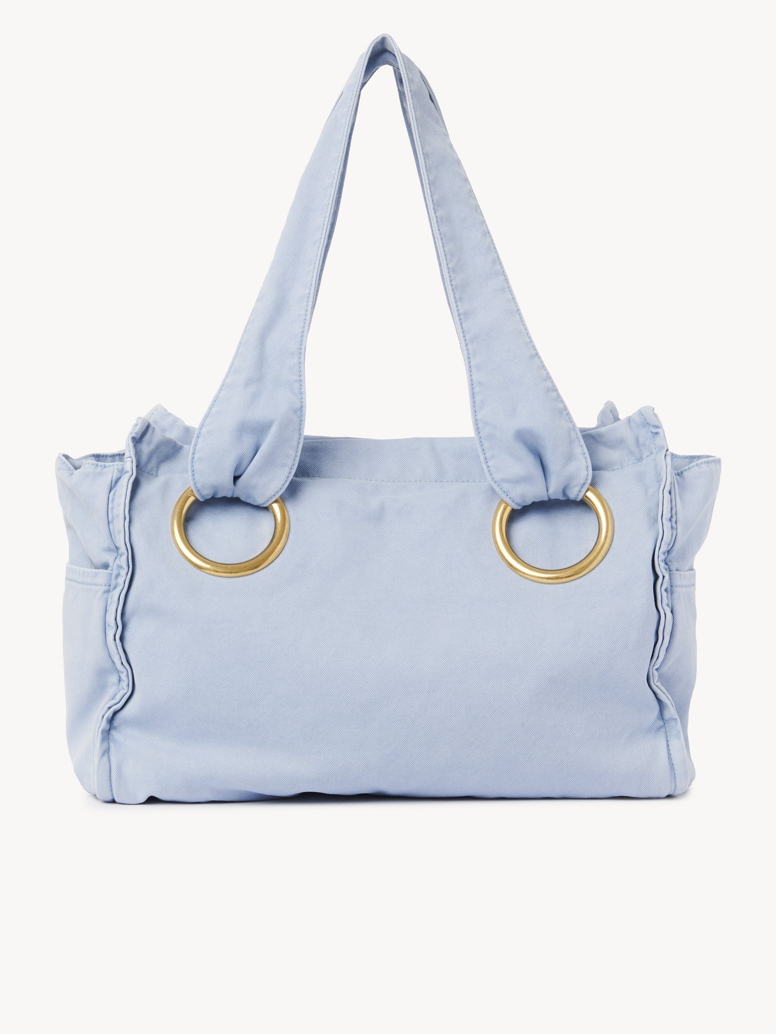 CHLOÉ PLAGE TOTE BAG IN COTTON - 4