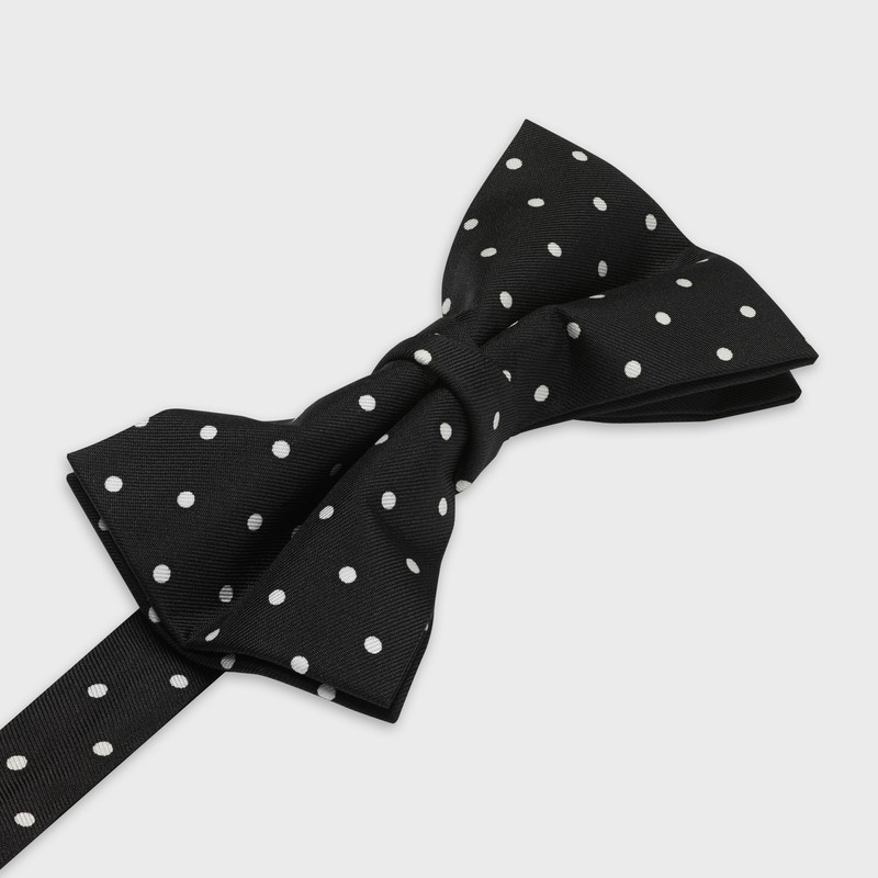 CELINE CLAUDE BOW TIE IN PRINTED SILK TWILL outlook