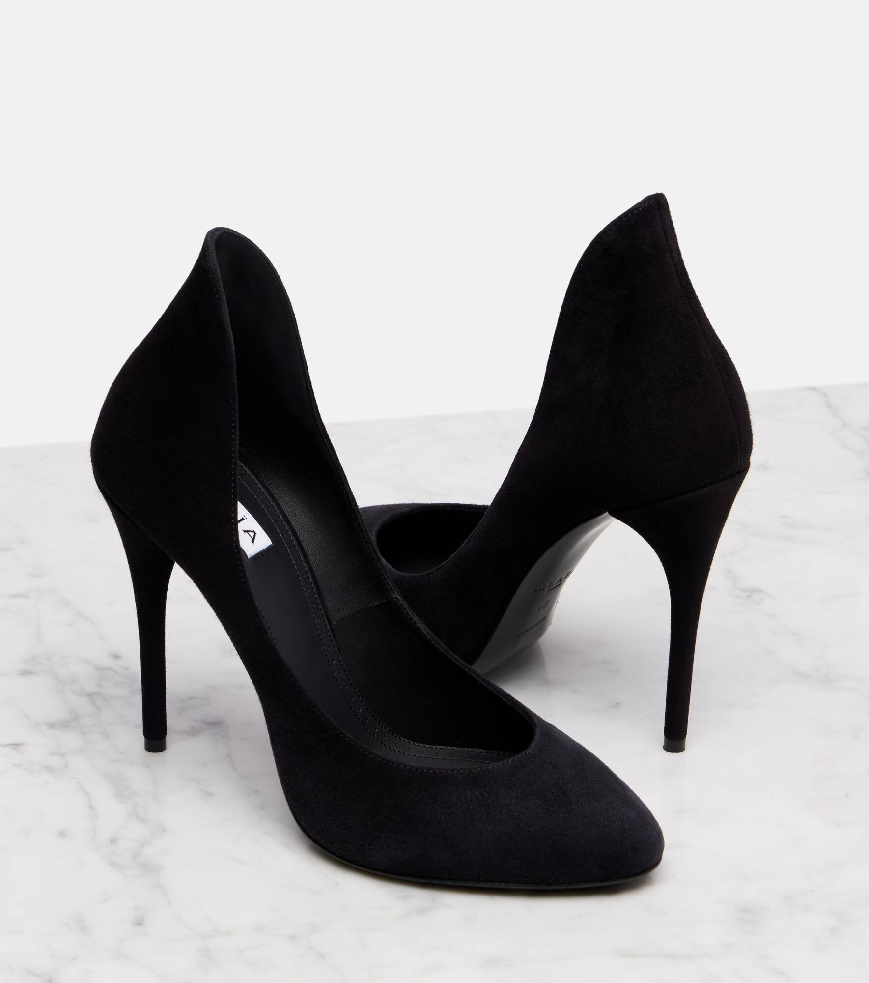 Decolette 110 suede pumps - 5