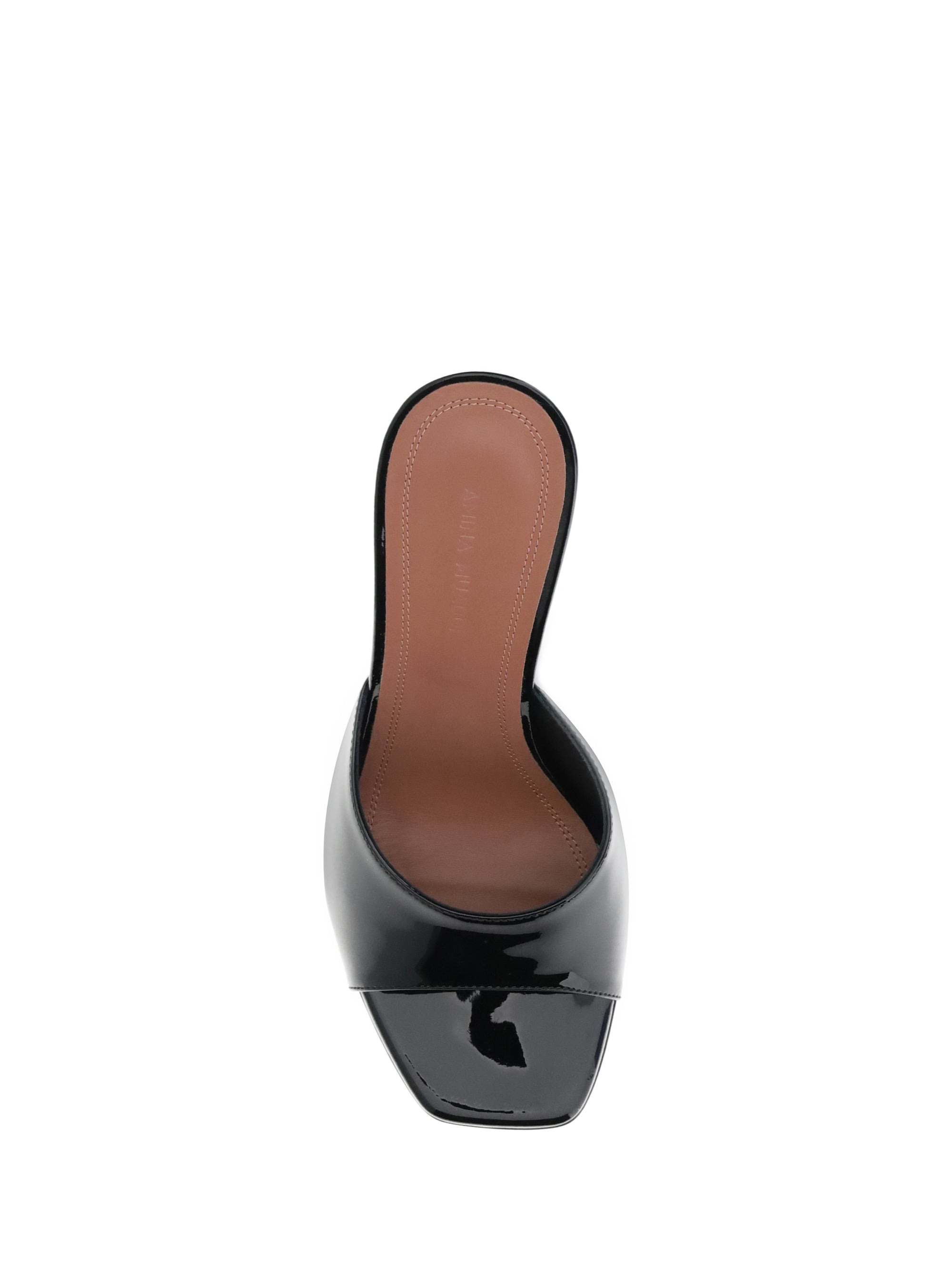 Amina Muaddi Women Patent-Leather Lupita Sandals - 4