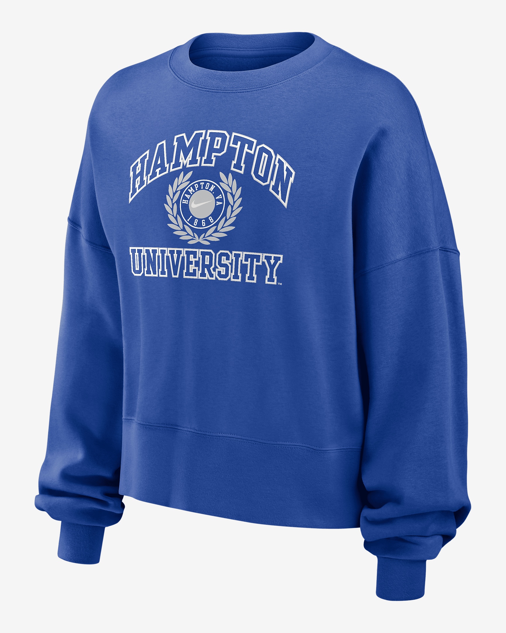 Hampton Women's Nike College Crew-Neck Sweatshirt - 1