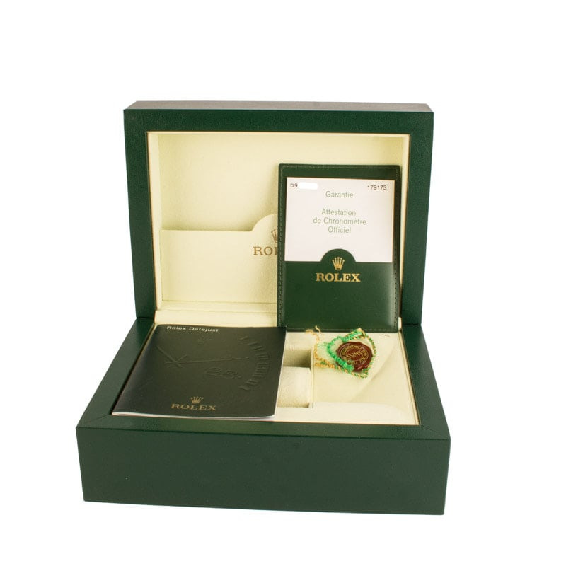 Lady Rolex Datejust 179173 Black Dial - 4