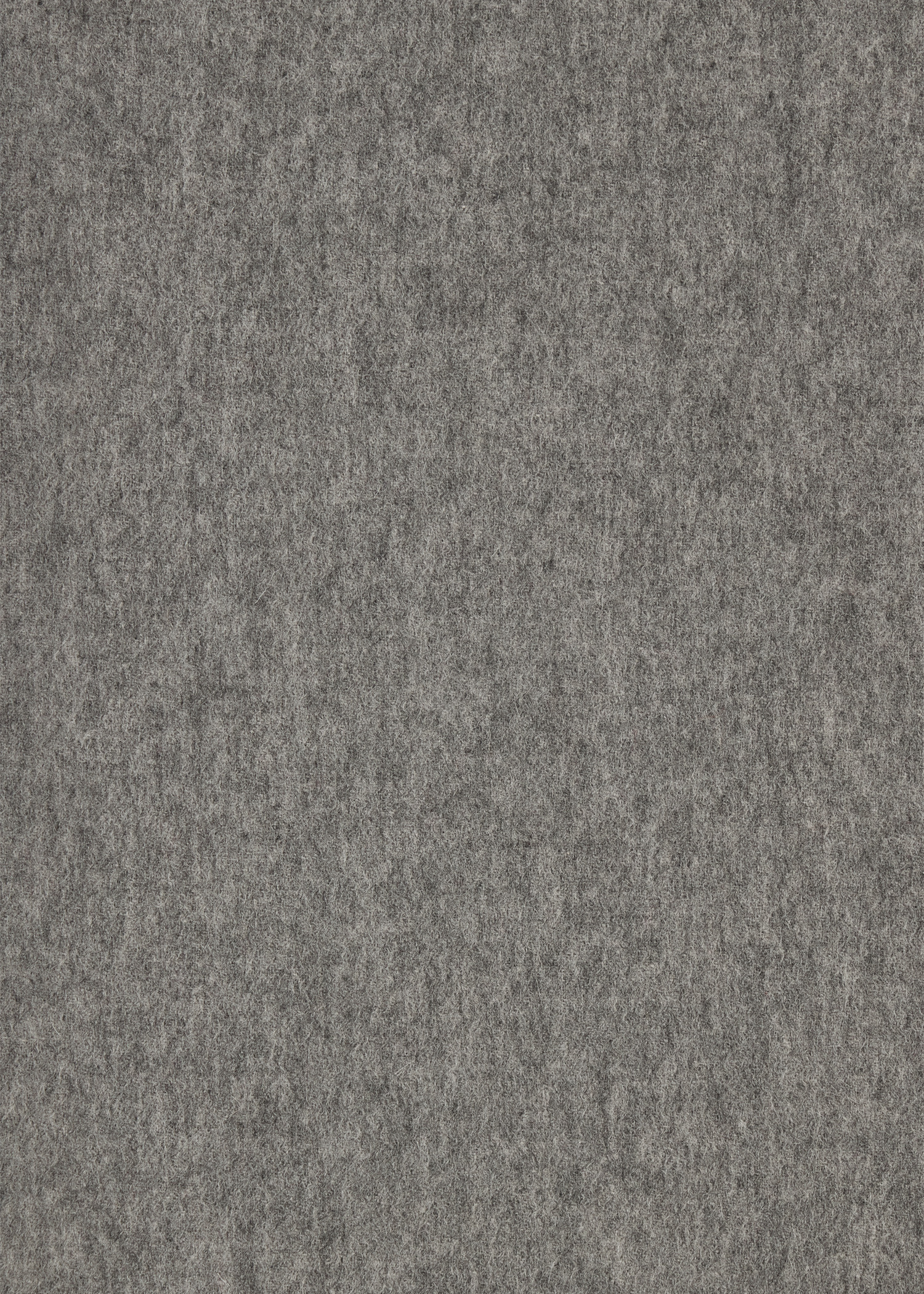 Grey Cashmere Logo Scarf - 3