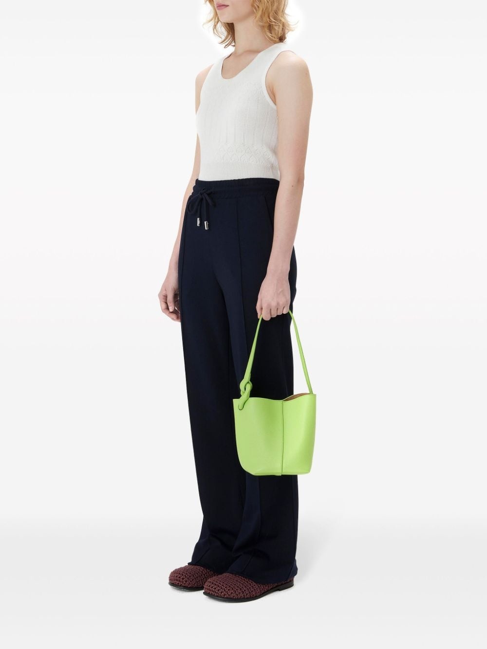 slim-cut flared track pants - 2