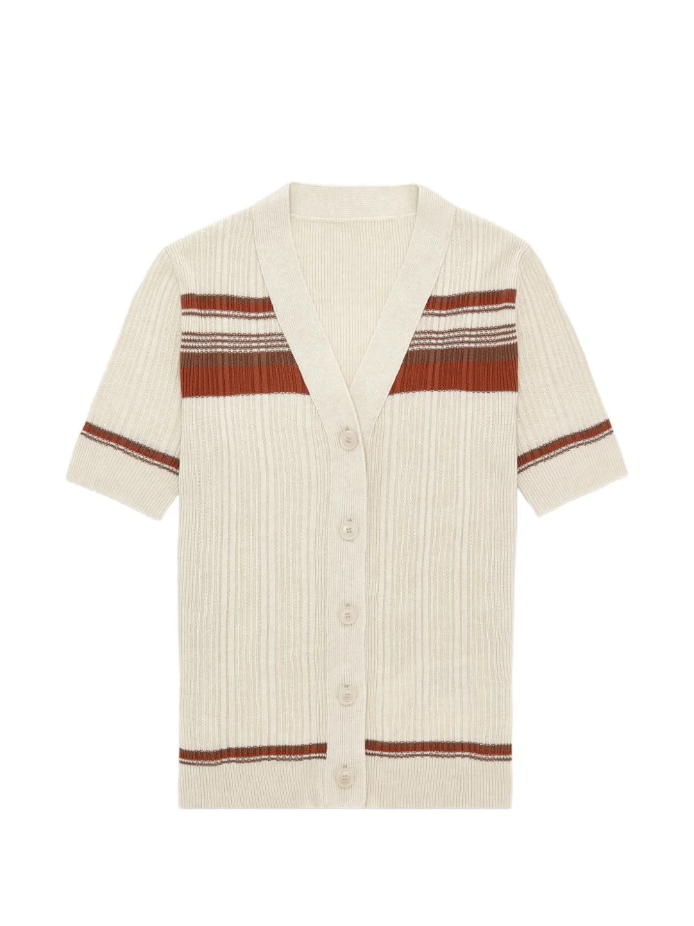 Clarisse striped cardigan - 1