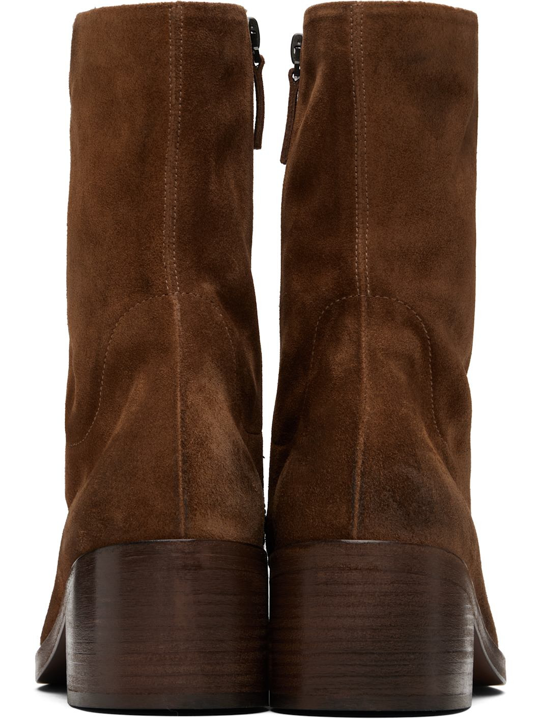 Brown Cassello Ankle Boots - 2