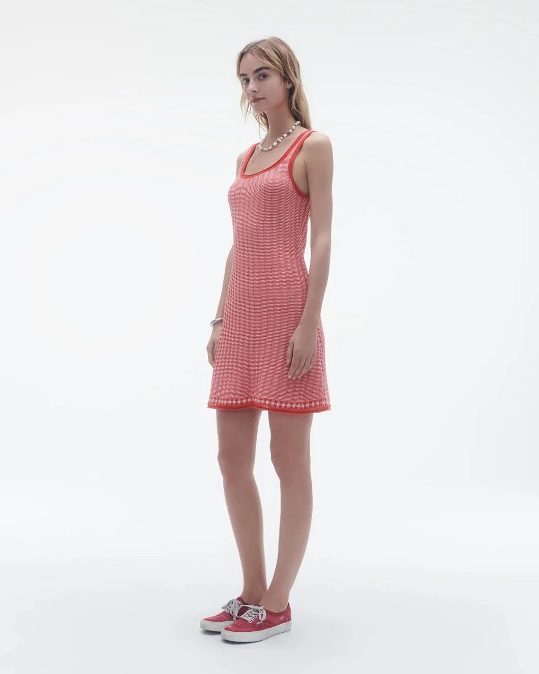 FINE STRIPE TANK DRESS - 3