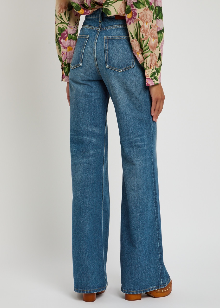 Chloe Flared-leg Jeans - 3
