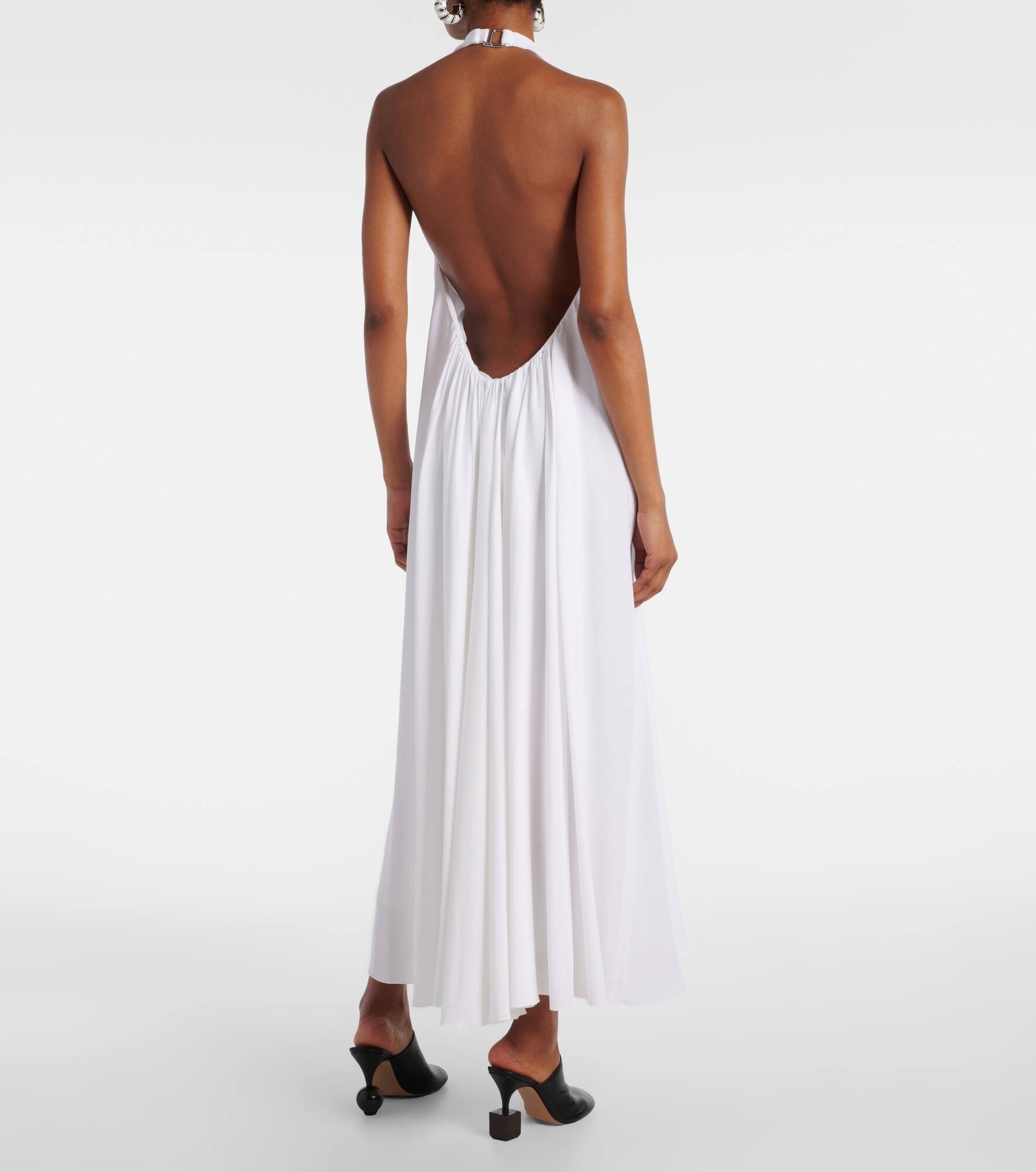 Norma draped maxi dress - 3
