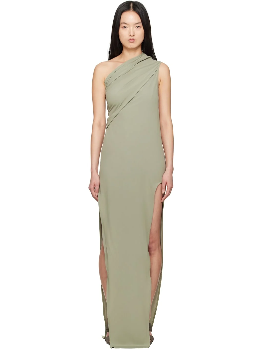 Green Hollywood Athena Arrowhead Maxi Dress - 1