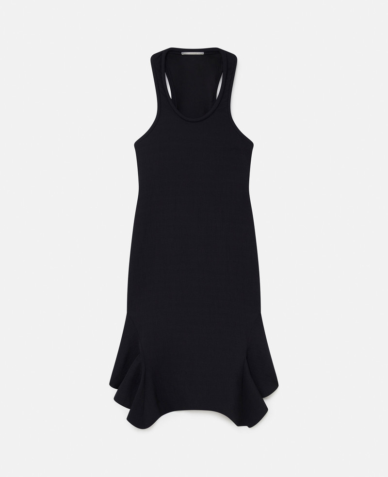 Ruffle Hem 탱크 미디 옷 입은 1