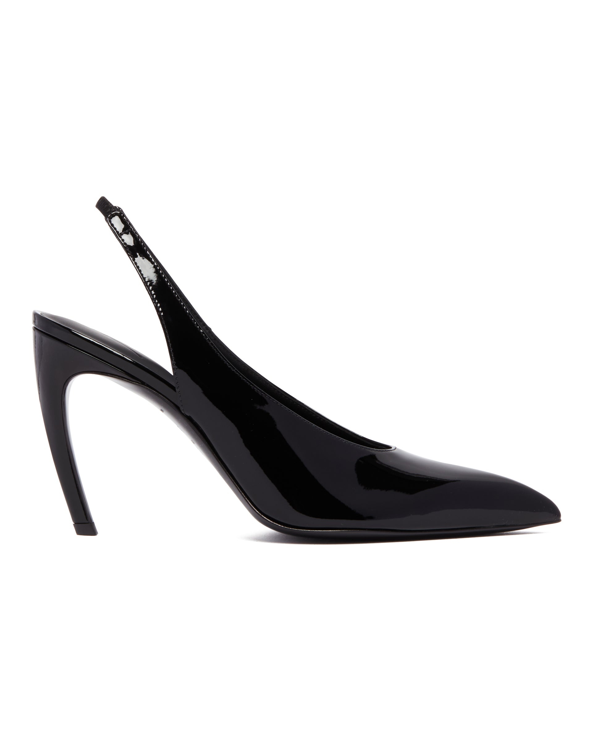 Black Viper Slingback Pumps - 2