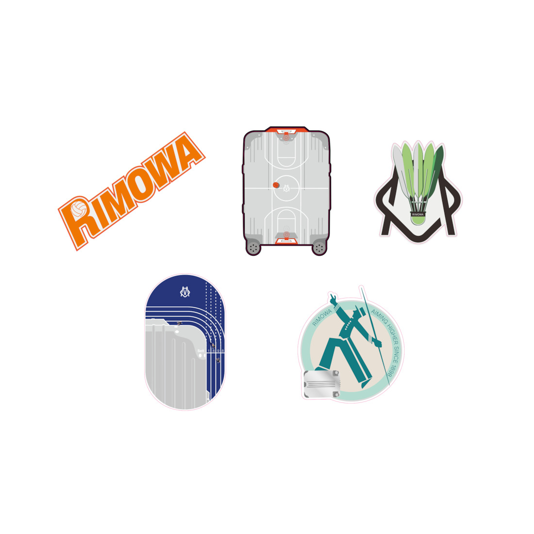 Customization - Stickers Set Sports Set - 2