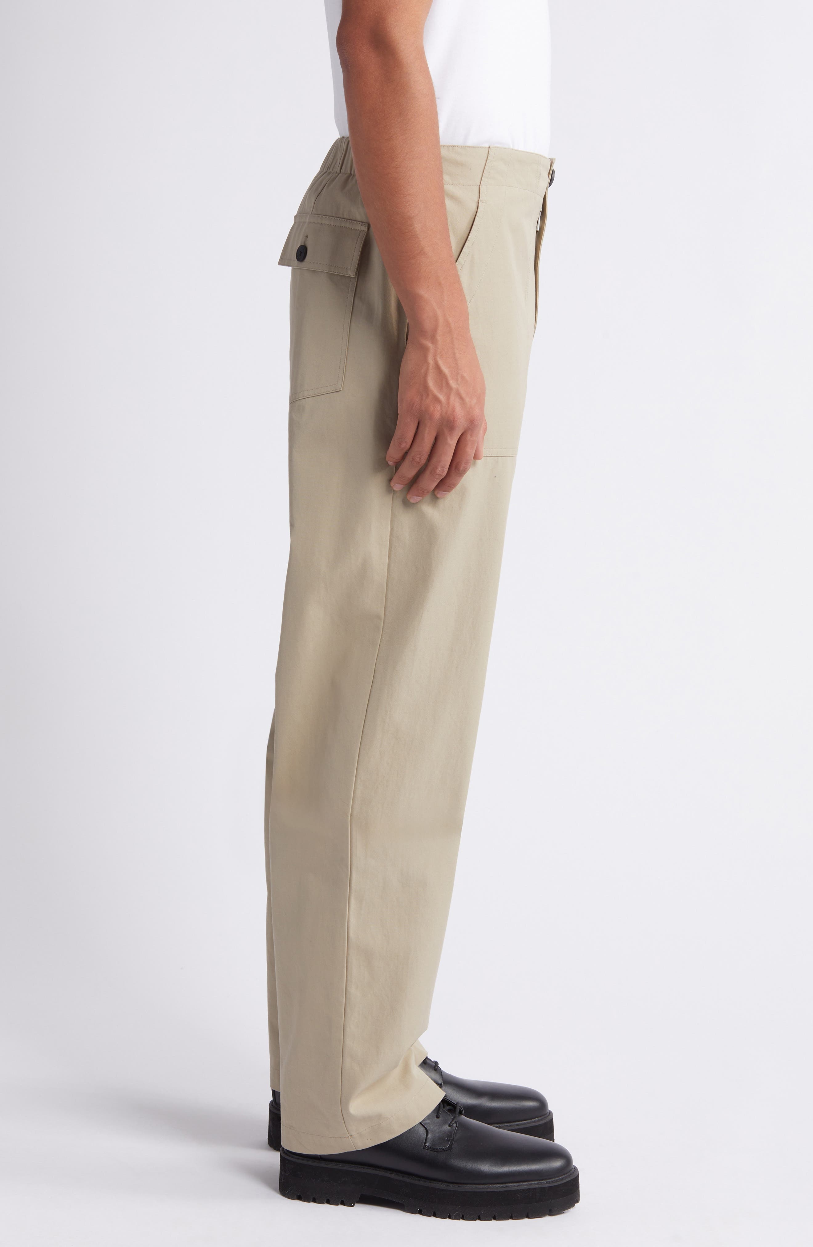 Patch Cotton Traveler Chino Pants - 3