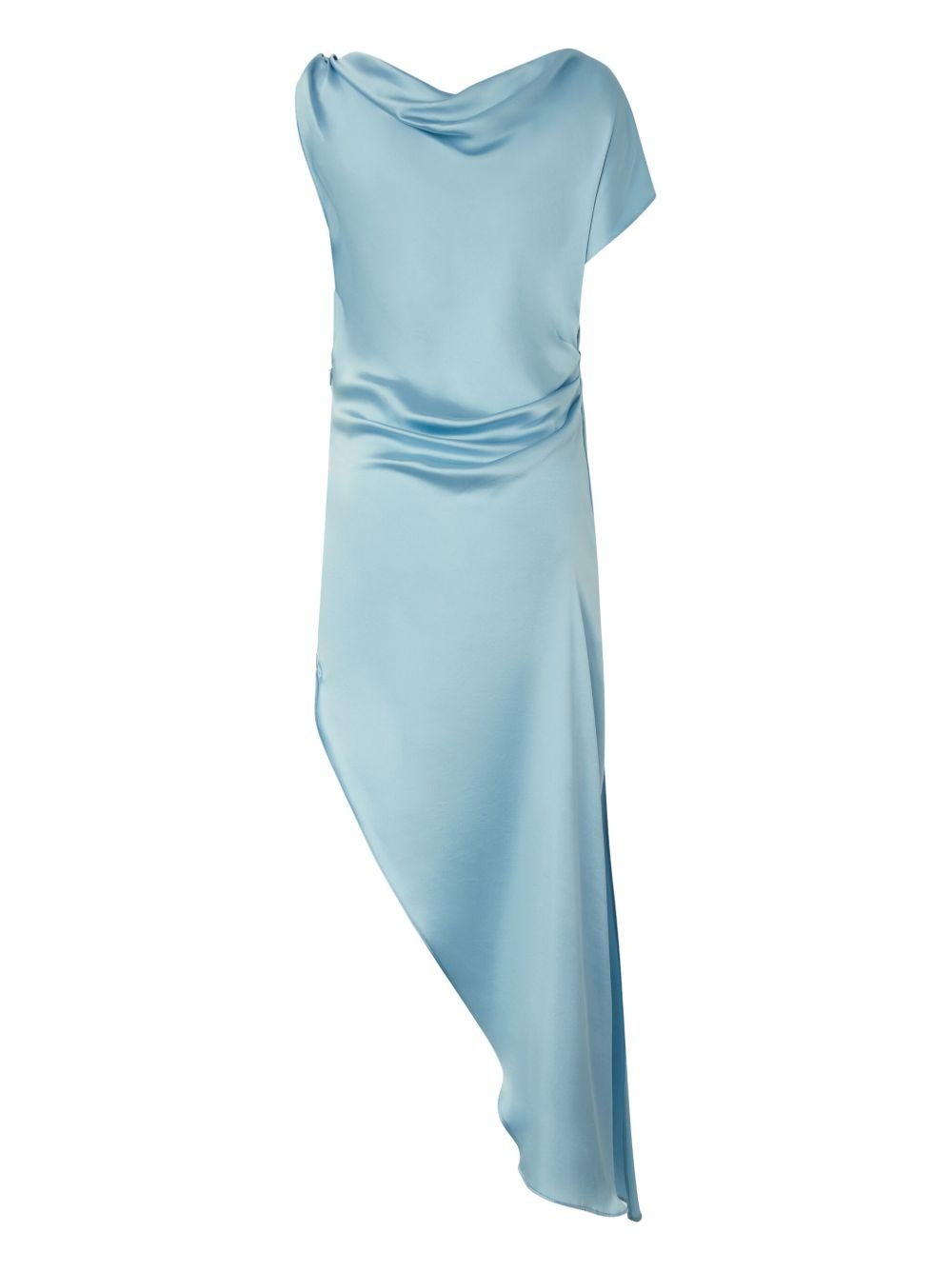 asymmetric midi dress - 2