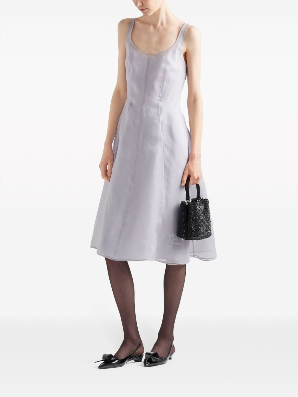 Re-Edition 1995 organza dress - 2