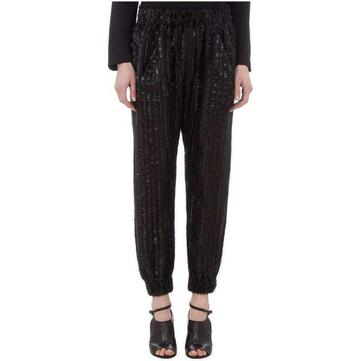 Maria Cornejo - Zero + Maria Cornejo Eka Metallic Fringe Pants - 3