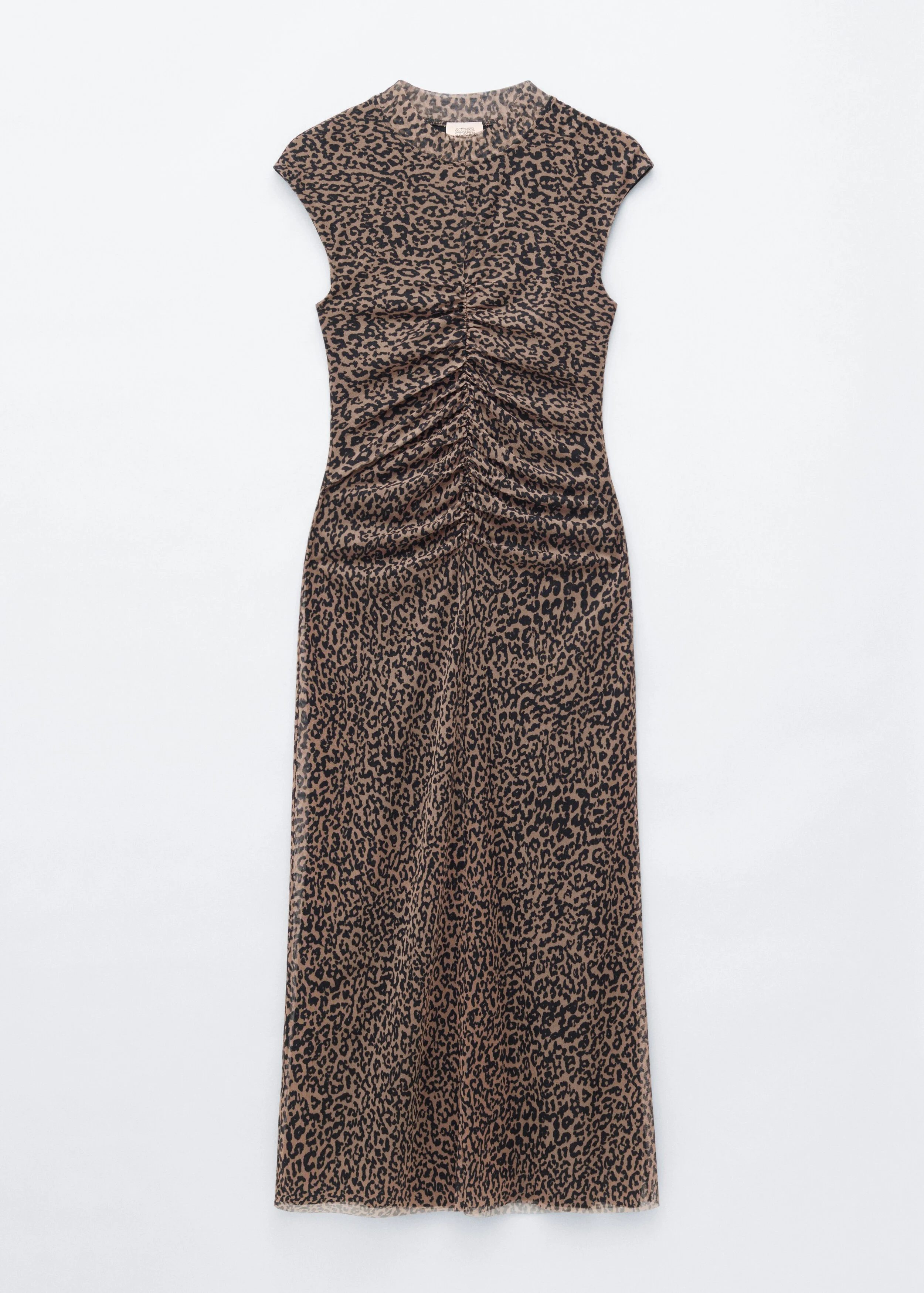 Ruched Jersey Dress - 1