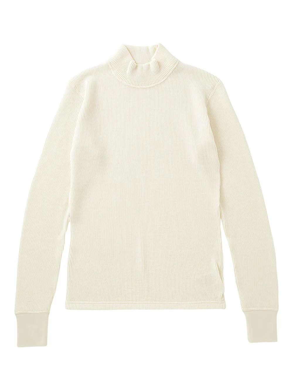 wool funnel-neck sweater - 1