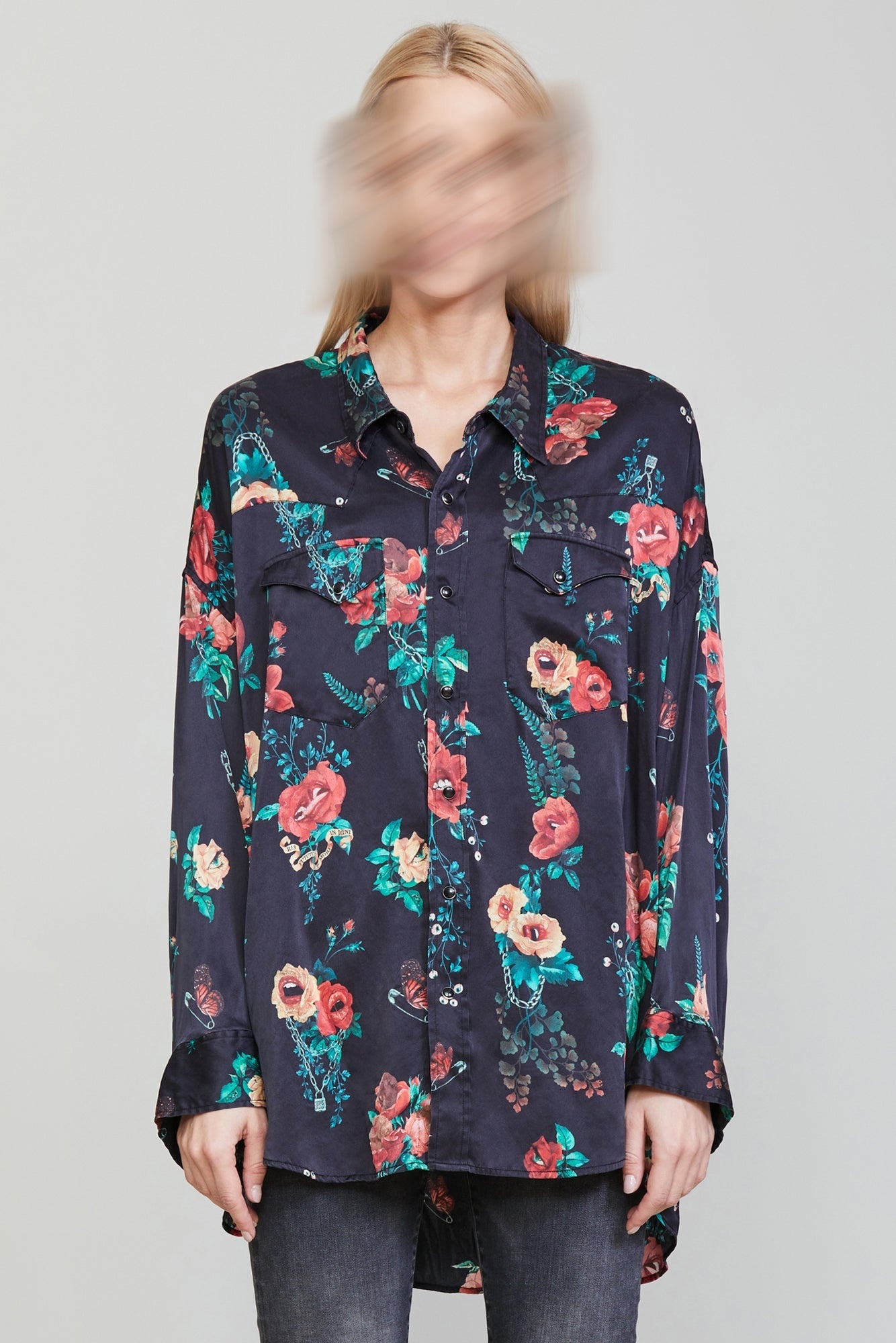 OVERSIZED COWBOY SHIRT - USELESS TREASURES - 3