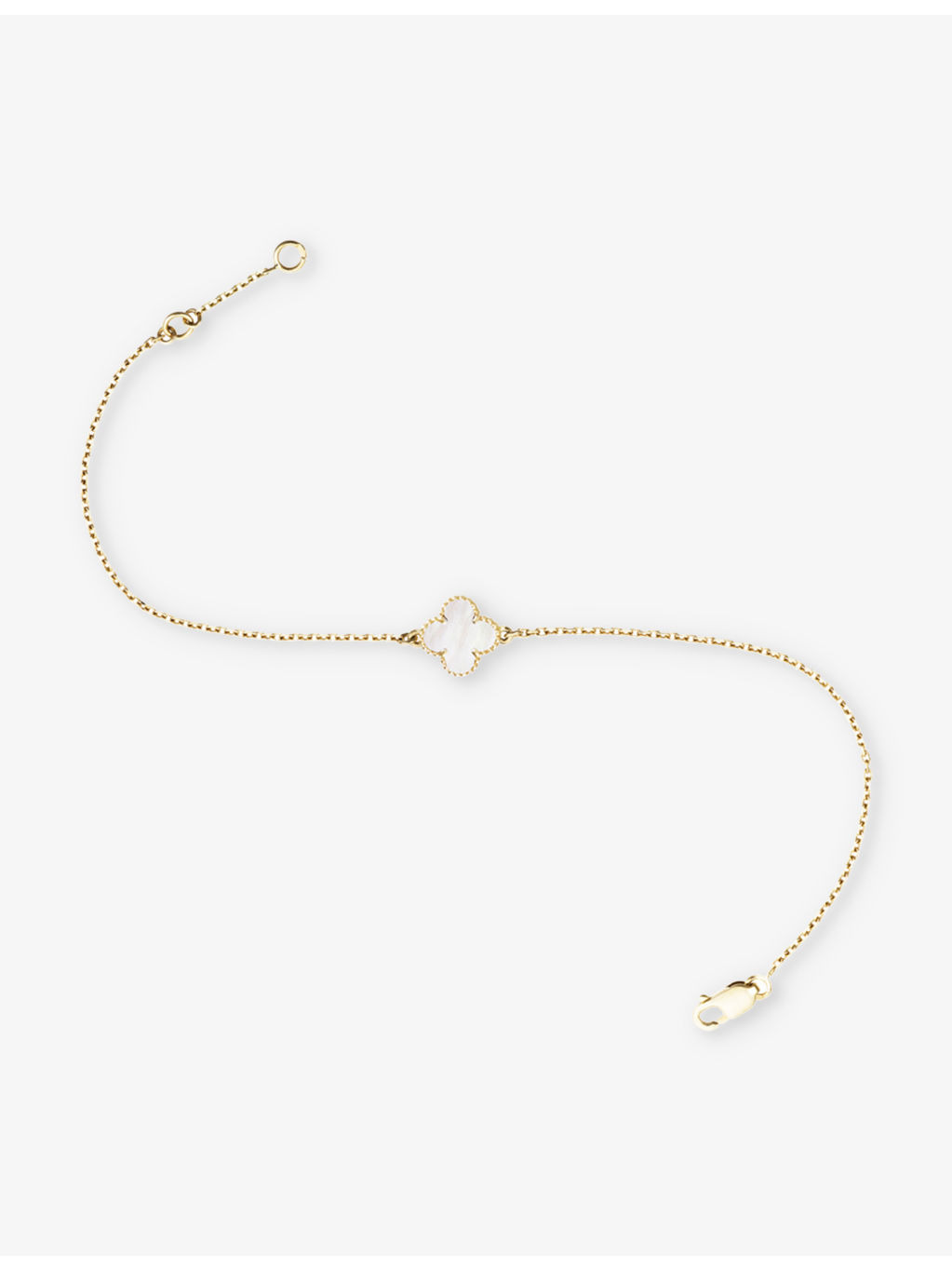 Sweet Alhambra gold and mother-of-pearl bracelet - 2