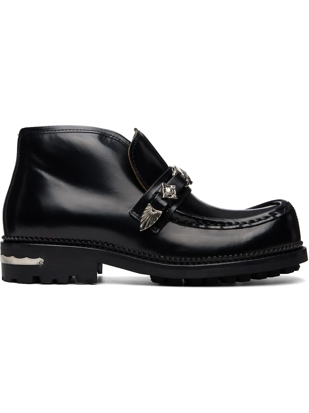 Black Leather Boots - 1