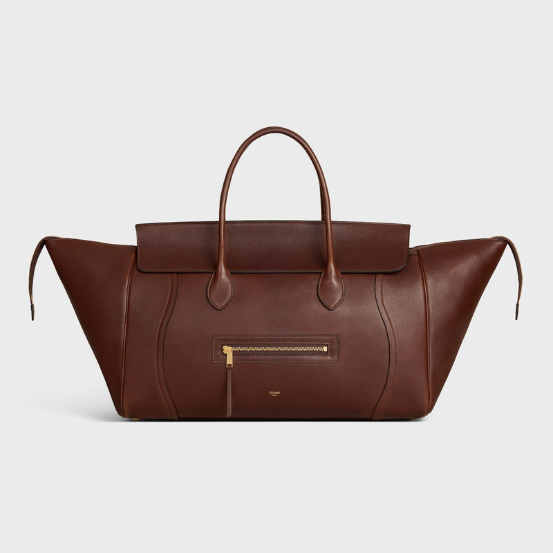 LARGE NEW LUGGAGE IN SUPPLE SHINY LAMBSKIN 1