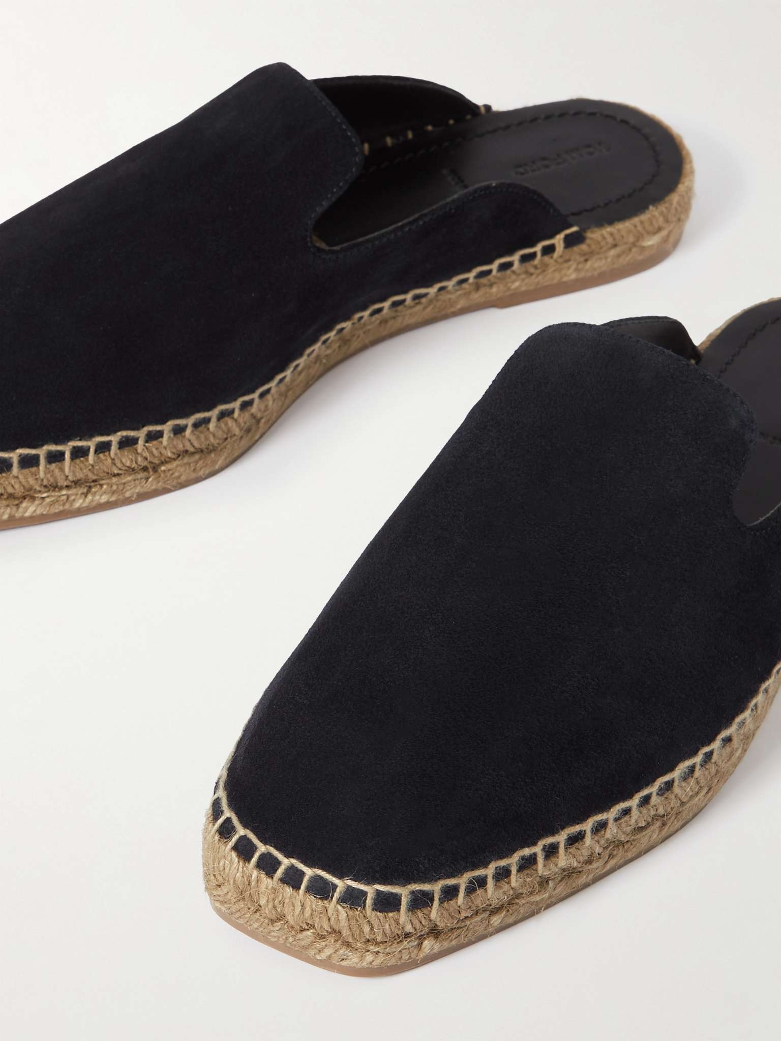 Barnes Suede Backless Espadrilles - 6