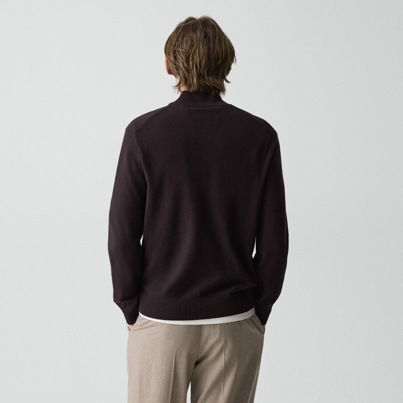 Hilles Quarter-Zip Sweater in Cashmere 4