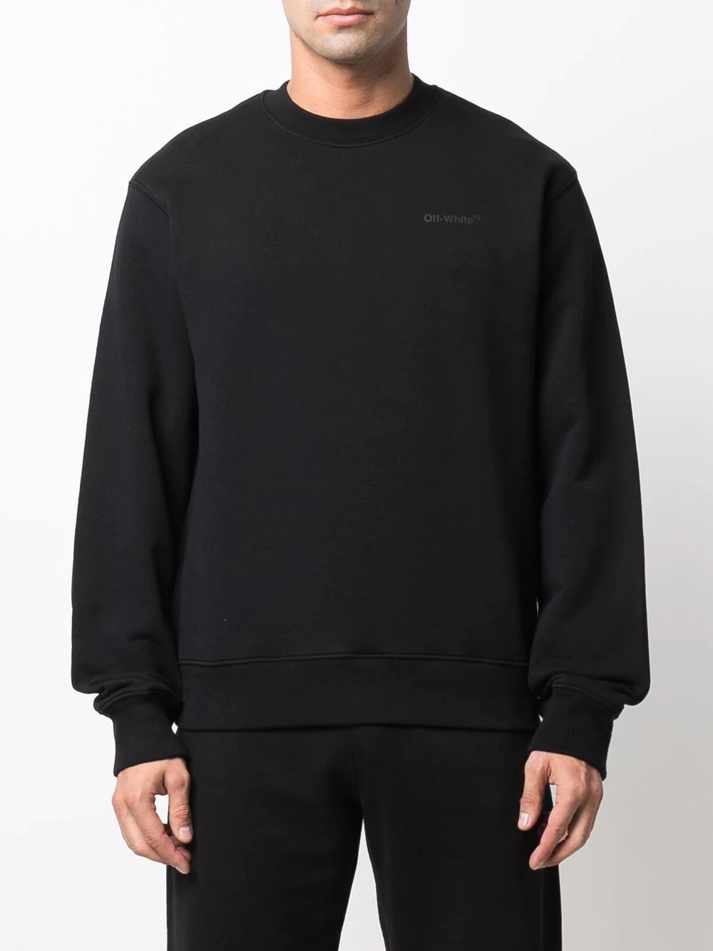 Diag Tab crew-neck sweatshirt - 3