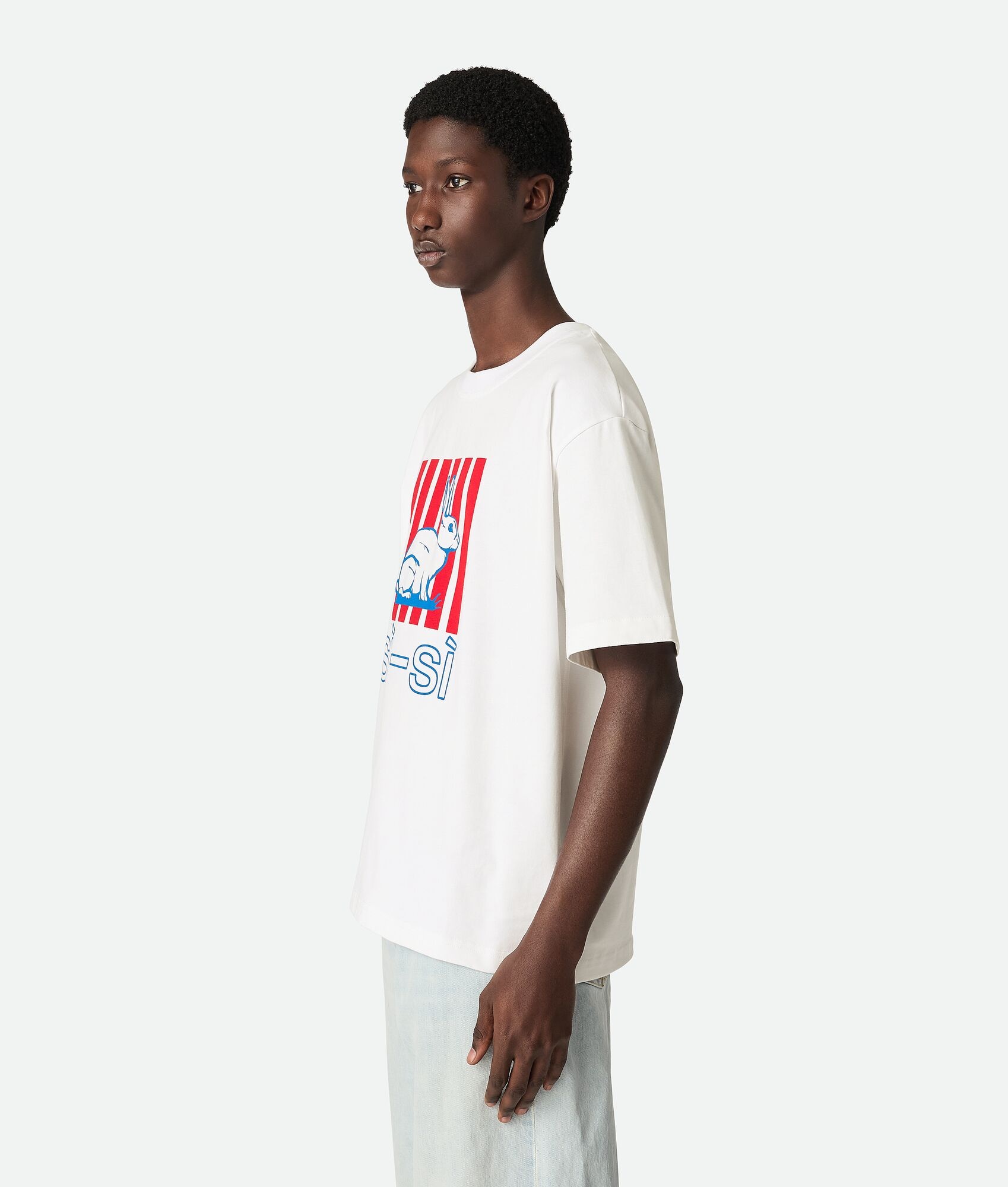 Cotton Printed Jersey T-Shirt - 2