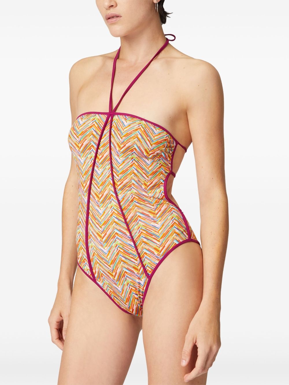 zigzag swimsuit - 3