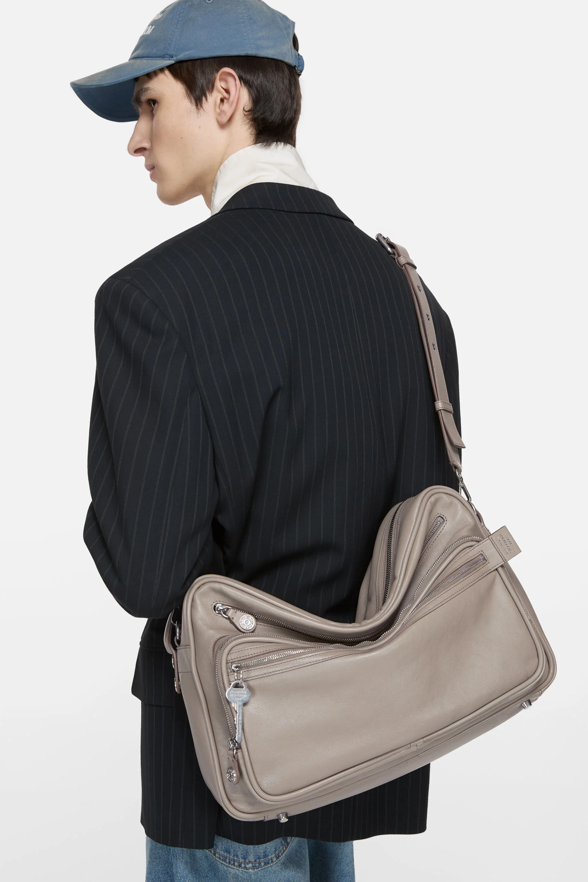 Camero Camera shoulder bag - Taupe beige - 3