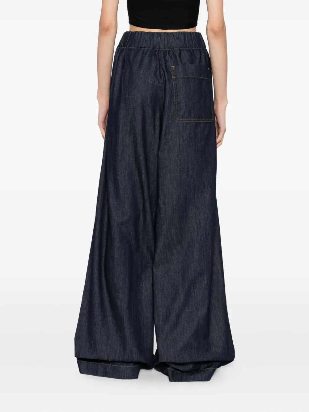 Dries Van Noten Women "Pila Denim" Pants - 2